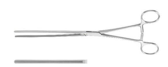 КОХЕР АТРАВМАТ. ЗАТИСКАЧ ПРЯМ. 250MM